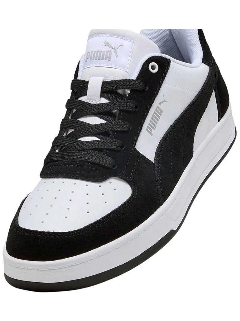Basket Cuir Puma Caven 2.0 Mono Noir Argenté - Kiabi