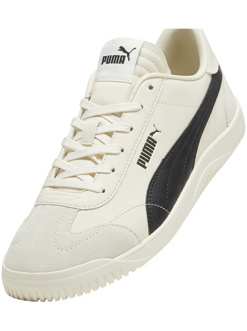 Basket Cuir Puma Club 5v5 SD Ivoire - Kiabi