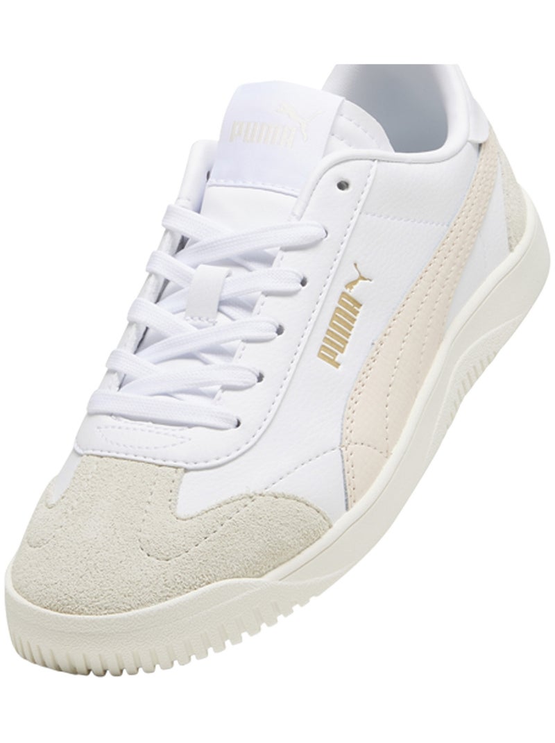 Basket Cuir Puma Club Blanc - Kiabi