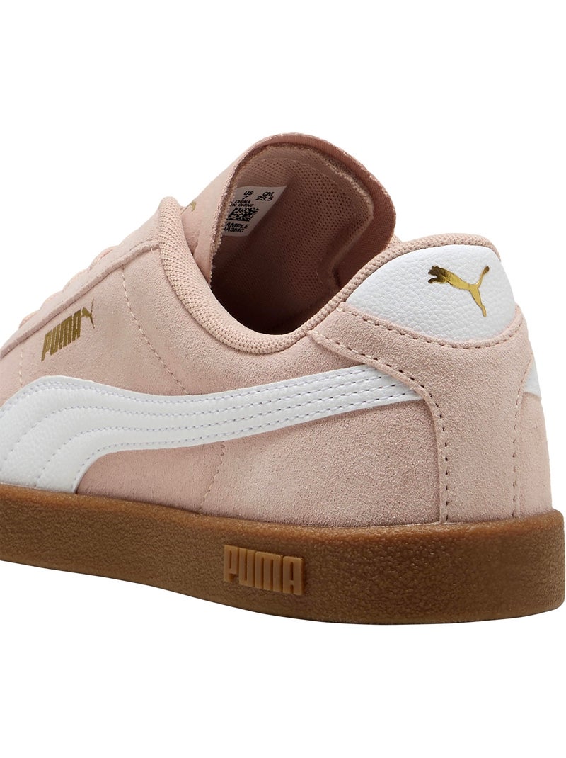 Basket Cuir Puma Club II Rose - Kiabi