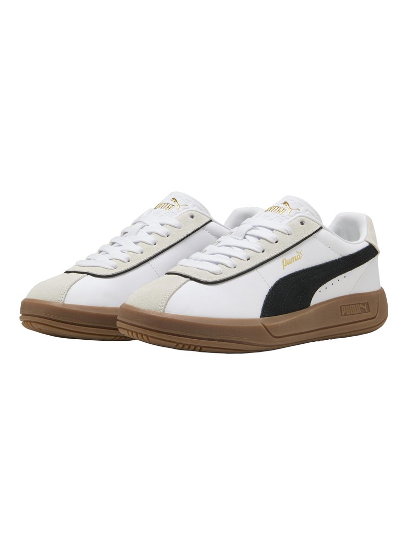 Basket Cuir Puma Club Klassika Blanc - Kiabi