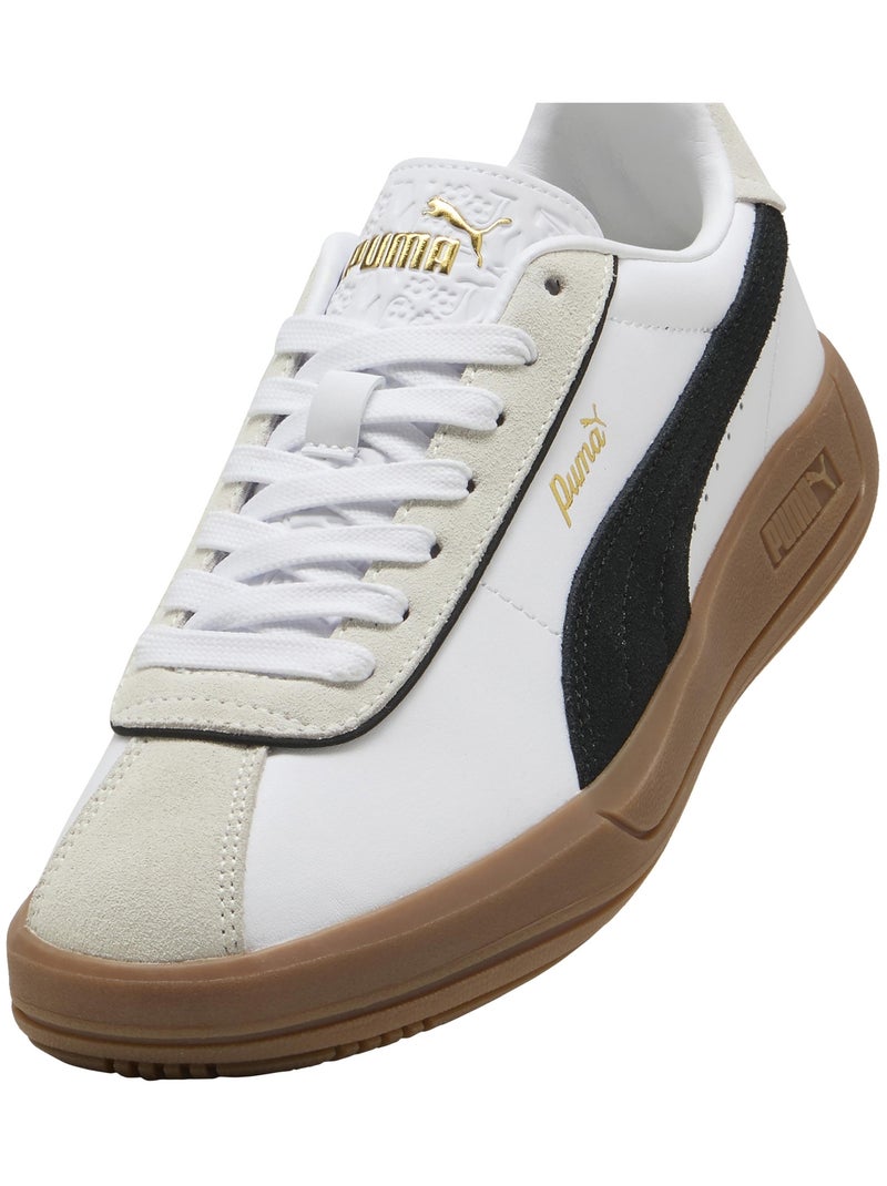 Basket Cuir Puma Club Klassika Blanc - Kiabi