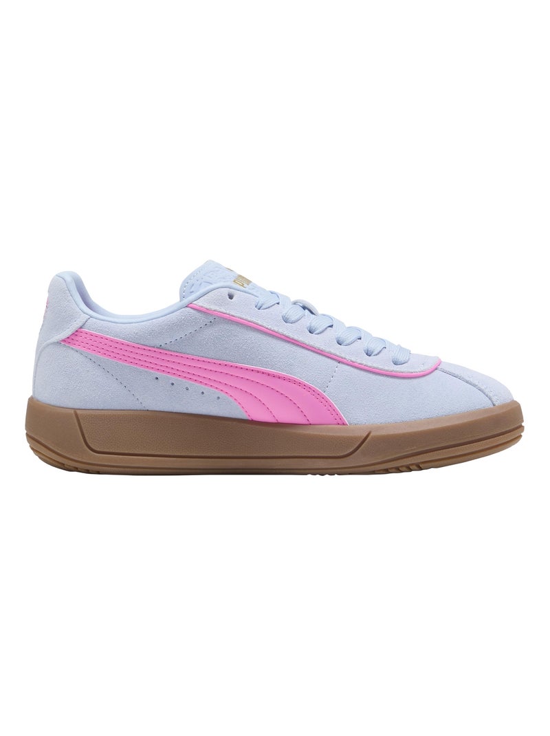 Basket Cuir Puma Club Klassika SD Bleu - Kiabi