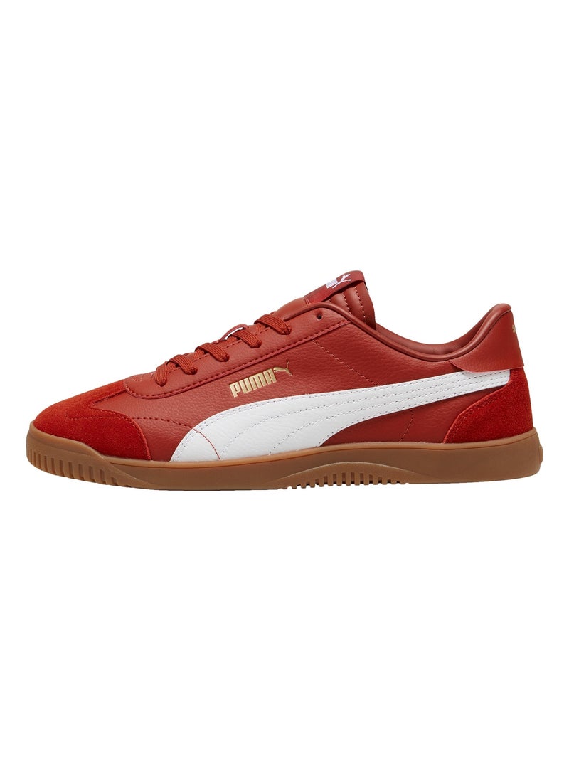 Basket Cuir Puma Club Rouge - Kiabi