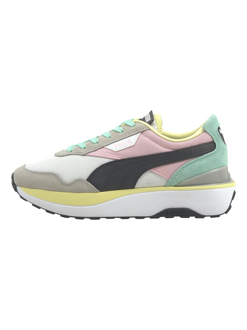 Basket Cuir Puma Cruise Rider Silk Road Wn's Blanc - Kiabi