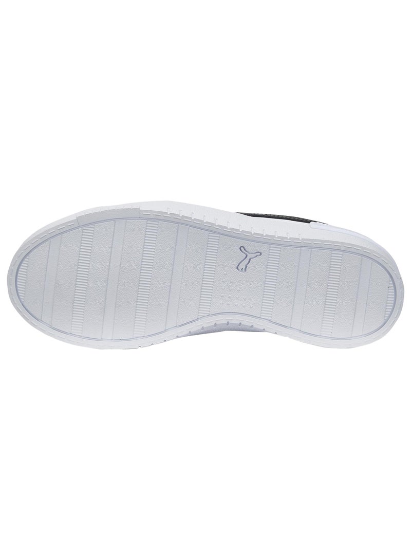 Basket Cuir Puma Jada Renew Blanc Noir Gris - Kiabi