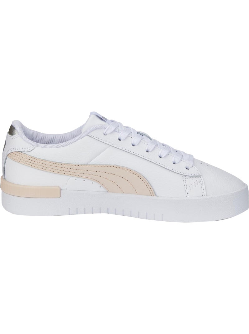 Basket Cuir Puma Jada Renew Blanc Rose Gris - Kiabi