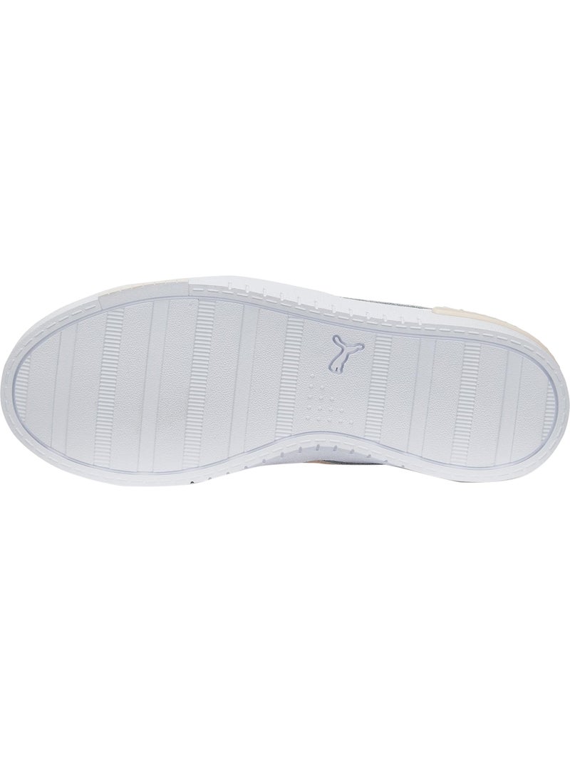 Basket Cuir Puma Jada Renew Blanc Rose Gris - Kiabi