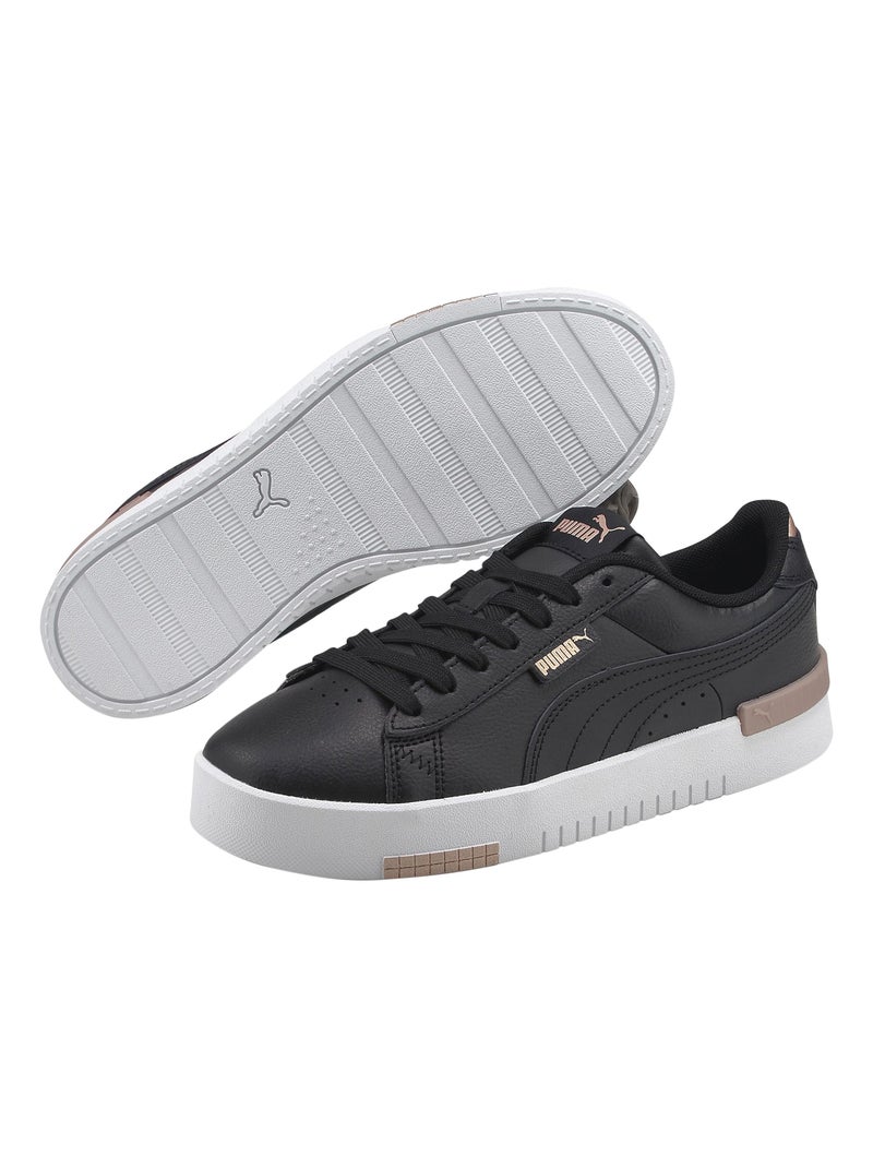 Basket Cuir Puma Jada Renew Noir Rose - Kiabi