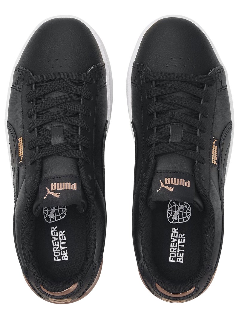 Basket Cuir Puma Jada Renew Noir Rose - Kiabi