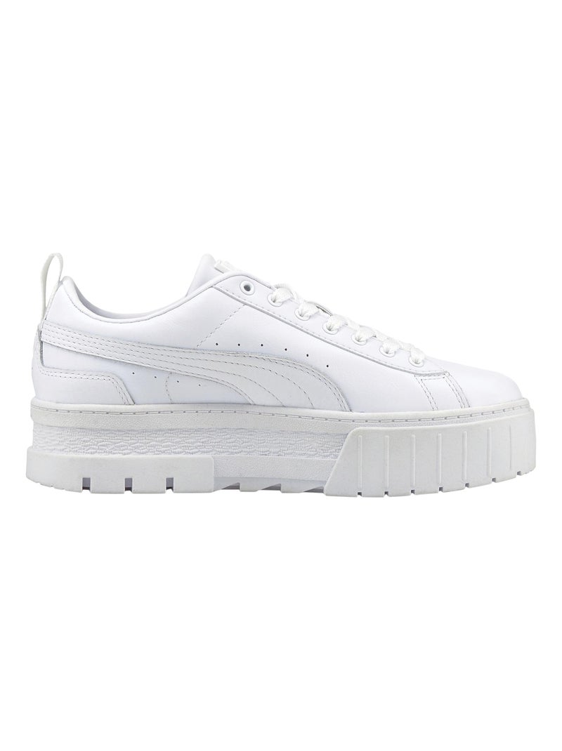 Basket Cuir Puma Mayze Classic Wns Blanc - Kiabi