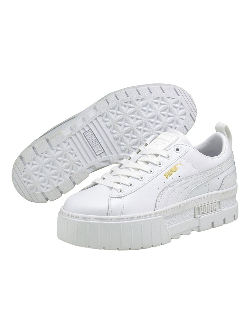 Basket Cuir Puma Mayze Classic Wns Blanc - Kiabi