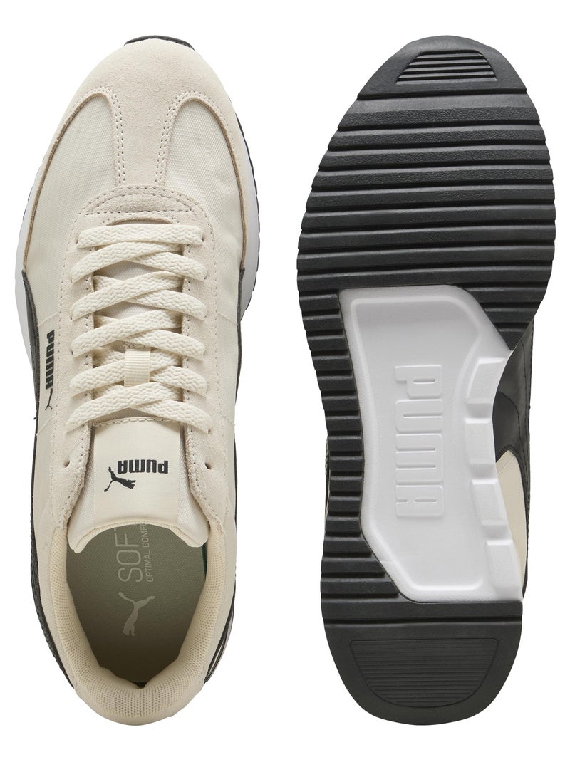 Basket Cuir Puma R78 Wind MU Blanc - Kiabi