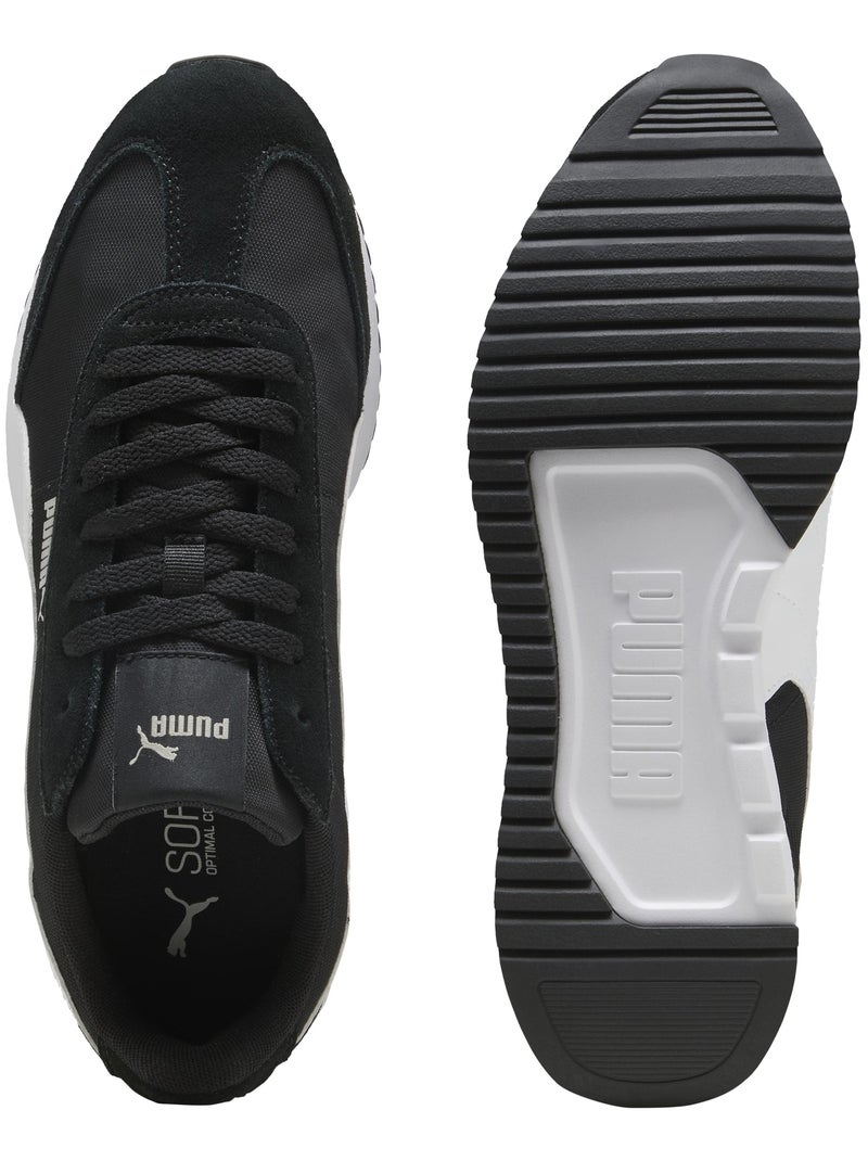 Basket Cuir Puma R78 Wind MU Noir - Kiabi
