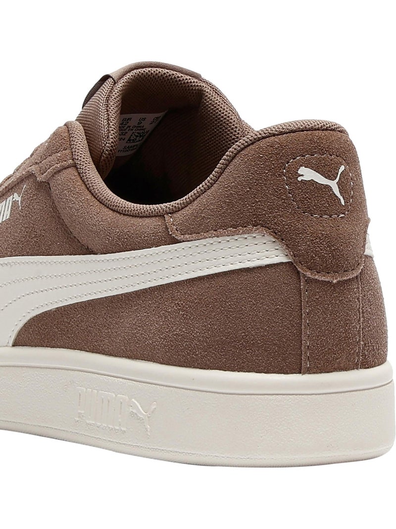 Basket Cuir Puma Smash Blanc - Kiabi