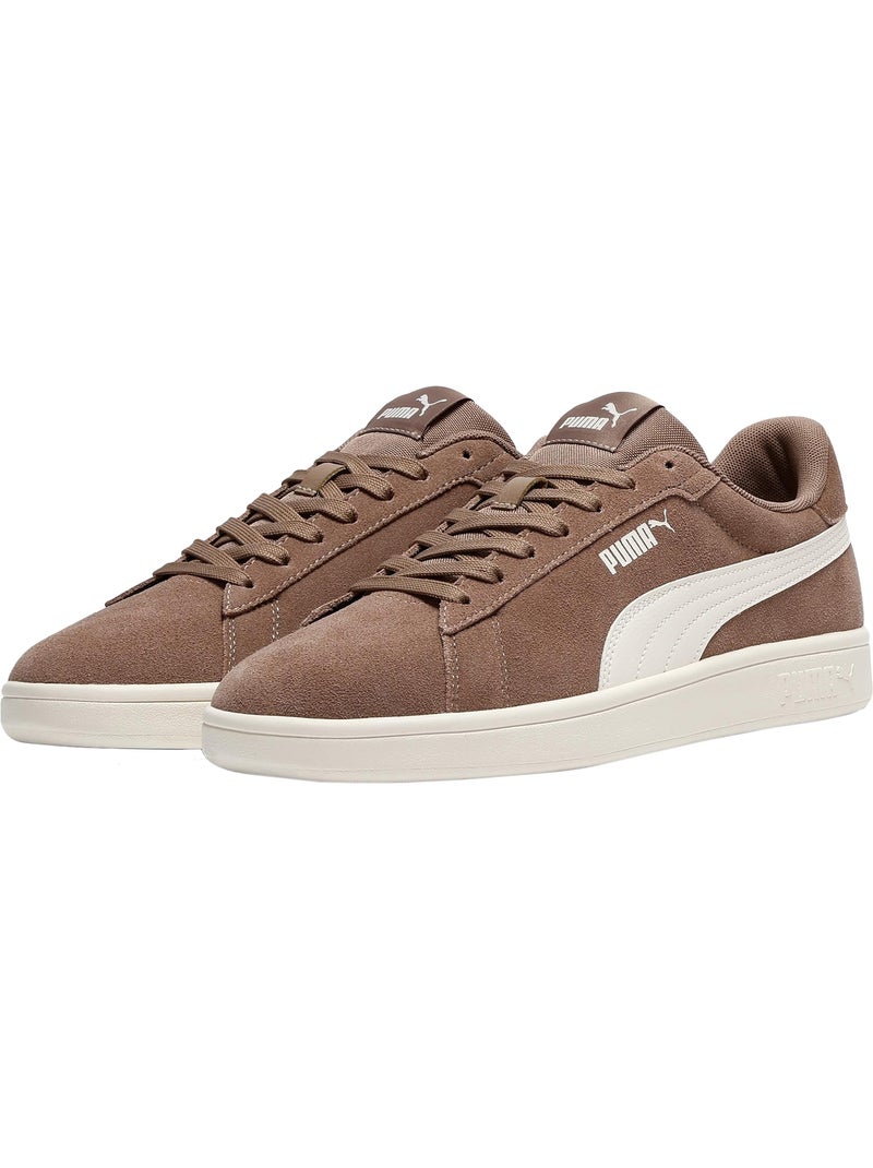 Basket Cuir Puma Smash Blanc - Kiabi