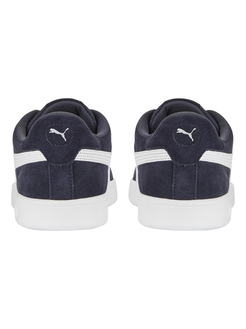 Basket Cuir Puma Smash Bleu Blanc - Kiabi