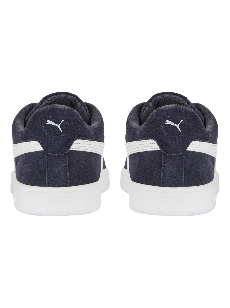 Basket Cuir Puma Smash Bleu Blanc - Kiabi