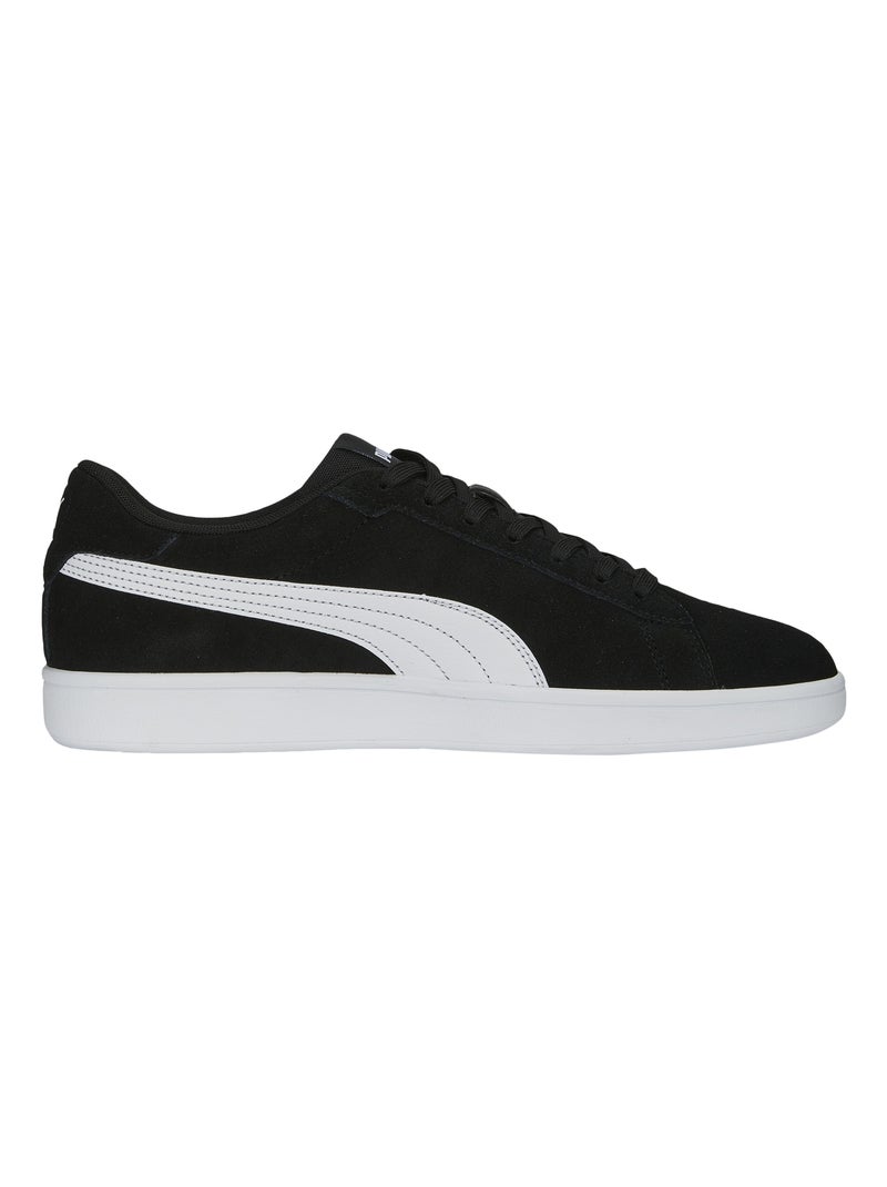 Basket Cuir Puma Smash Bleu Blanc - Kiabi