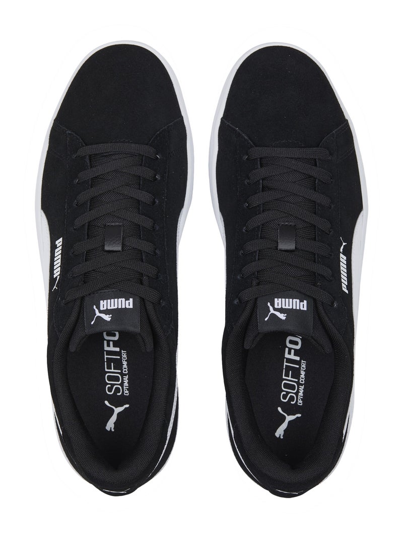 Basket Cuir Puma Smash Noir - Kiabi