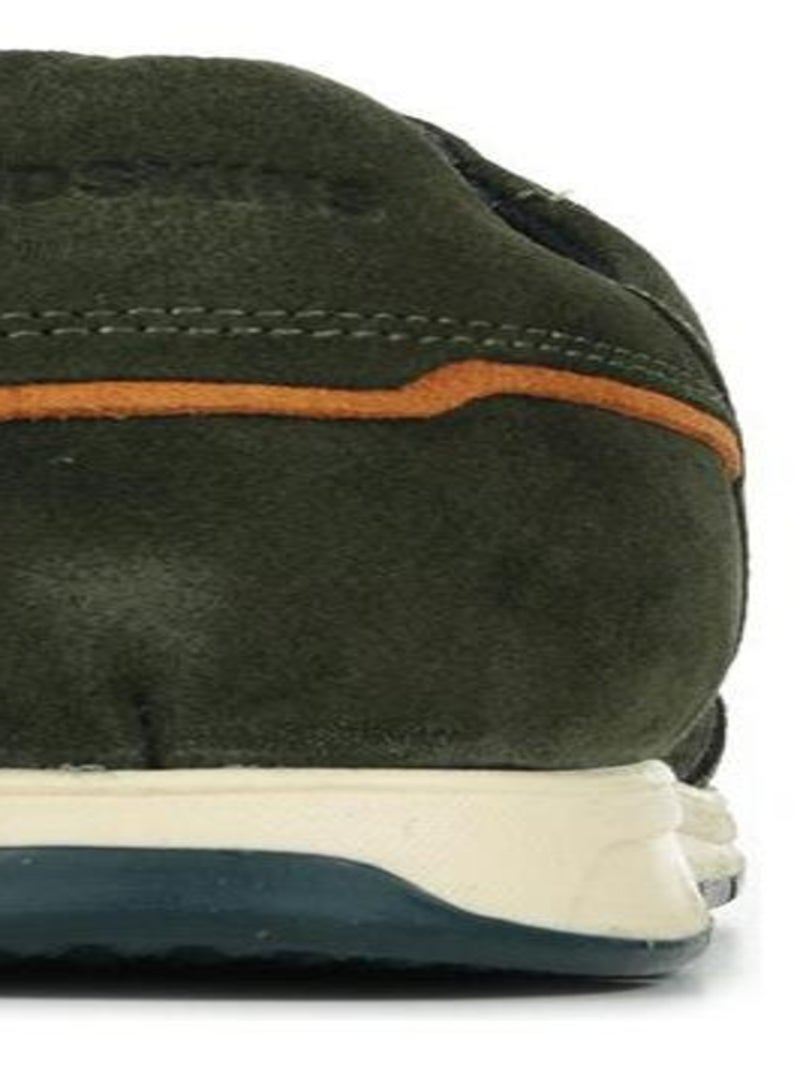 Basket Cuir Redskins Adorant Kaki - Kiabi