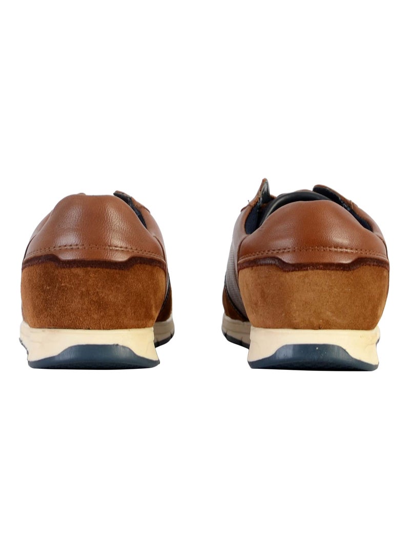 Basket Cuir Redskins Adore Marron - Kiabi