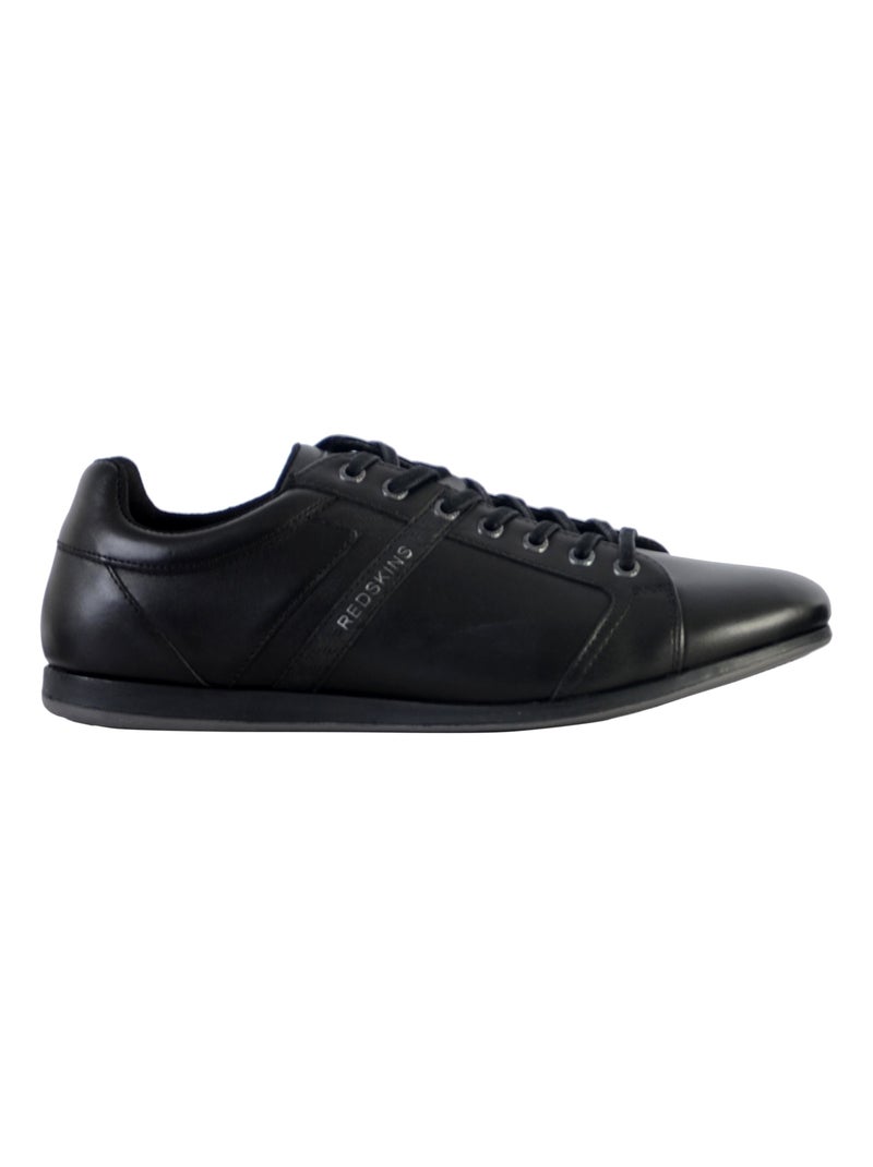 Basket Cuir Redskins Aimabes Noir - Kiabi