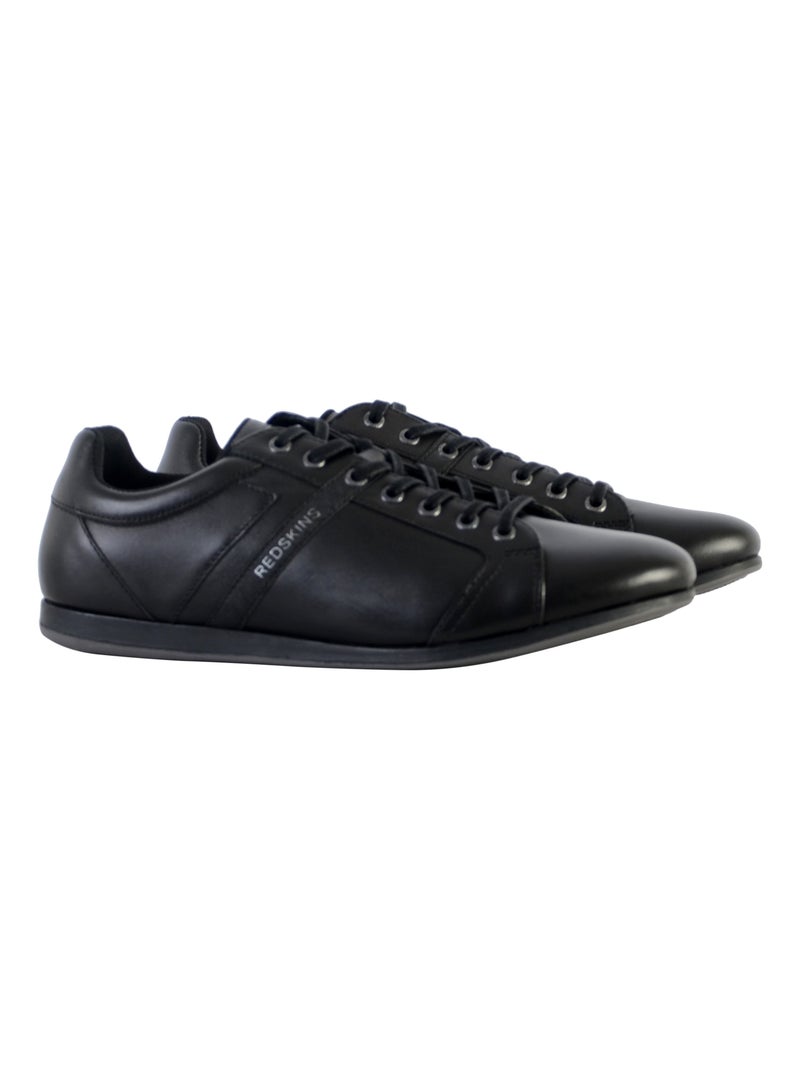 Basket Cuir Redskins Aimabes Noir - Kiabi