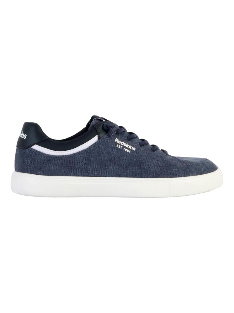 Basket Cuir Redskins Andalou Bleu - Kiabi