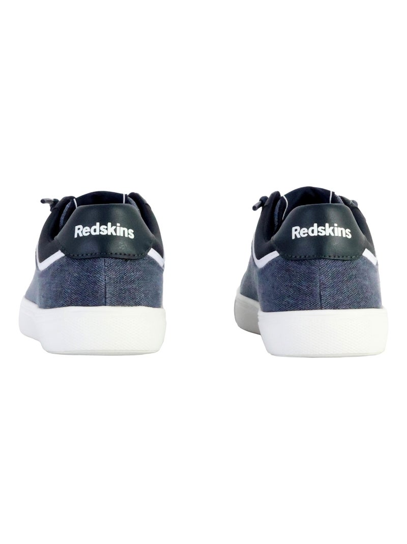 Basket Cuir Redskins Andalou Bleu - Kiabi