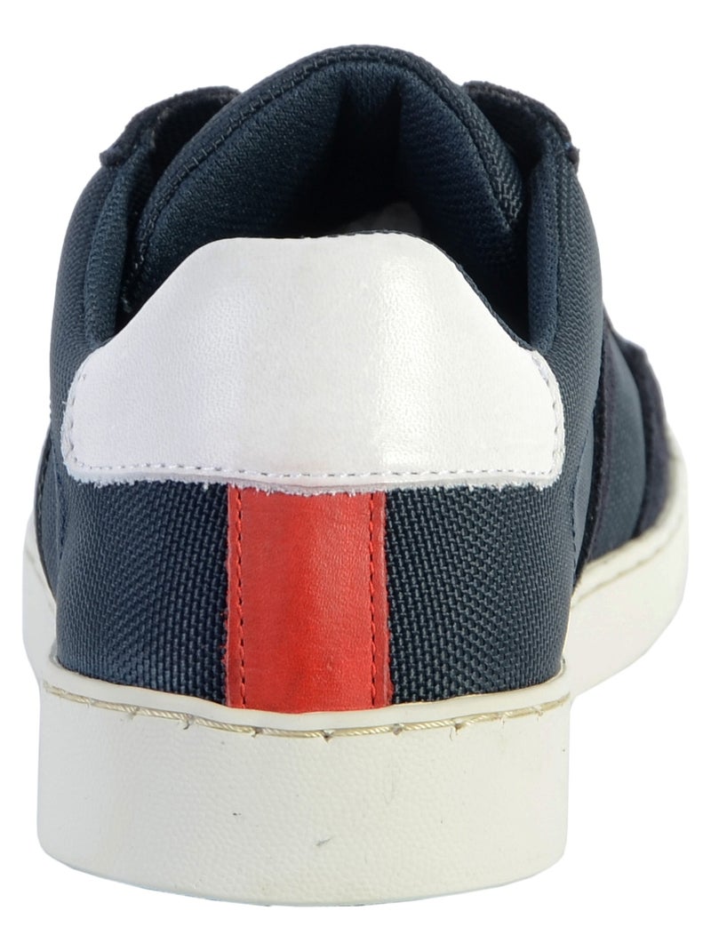 Basket Cuir Redskins Ardol Bleu marine - Kiabi