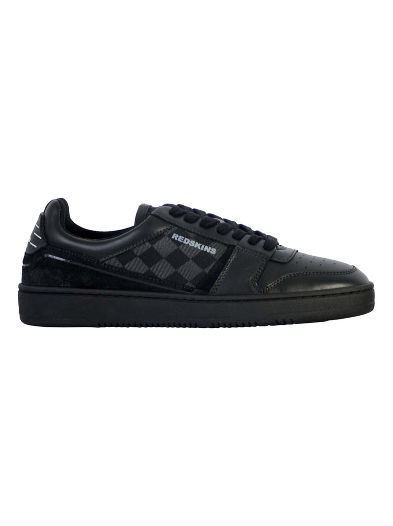 Basket Cuir Redskins Attrait Noir - Kiabi