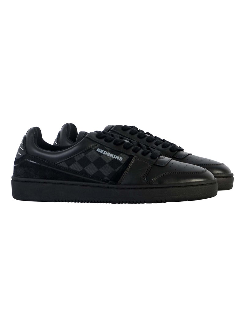 Basket Cuir Redskins Attrait Noir - Kiabi