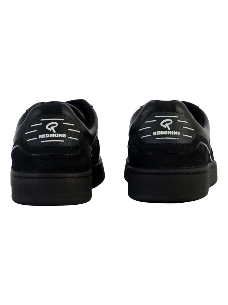 Basket Cuir Redskins Attrait Noir - Kiabi