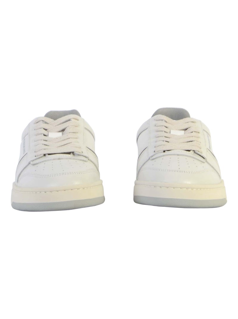 Basket Cuir Redskins Attrayant Blanc - Kiabi