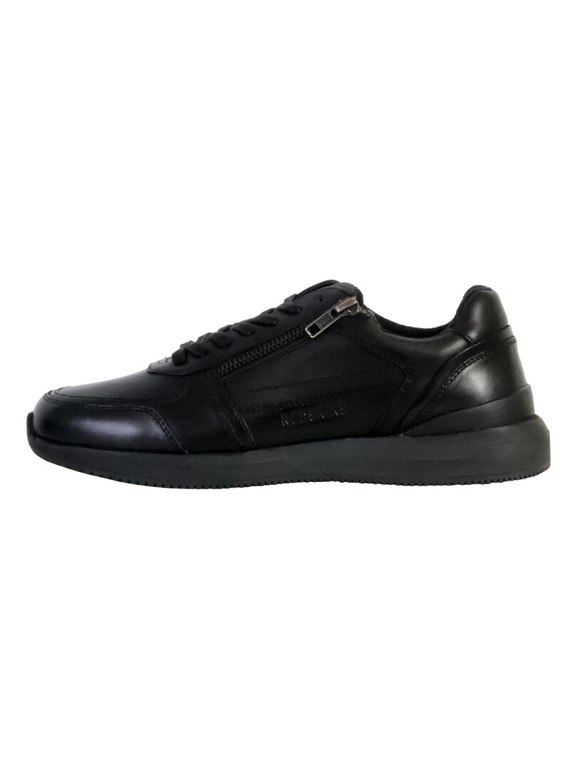 Basket Cuir Redskins Callias Noir - Kiabi