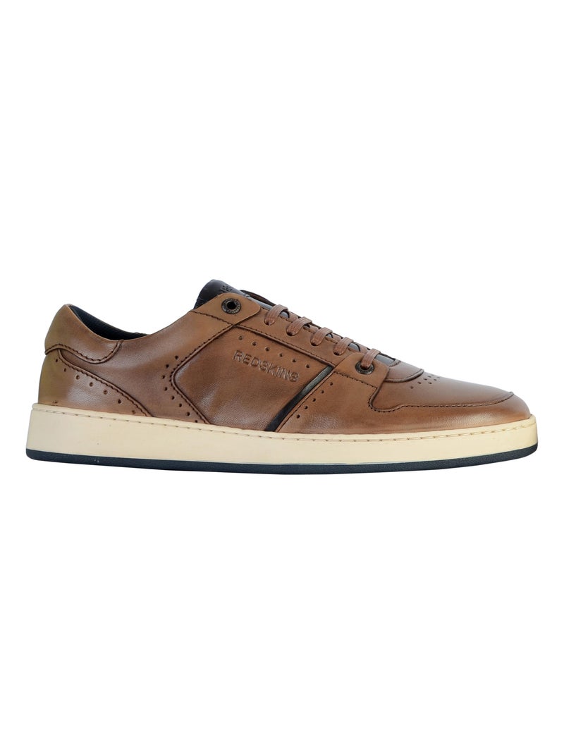 Basket Cuir Redskins Chaleur Bleu - Kiabi