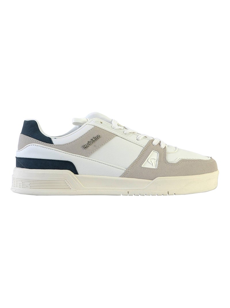 Basket Cuir Redskins Faster Blanc Gris Bleu - Kiabi