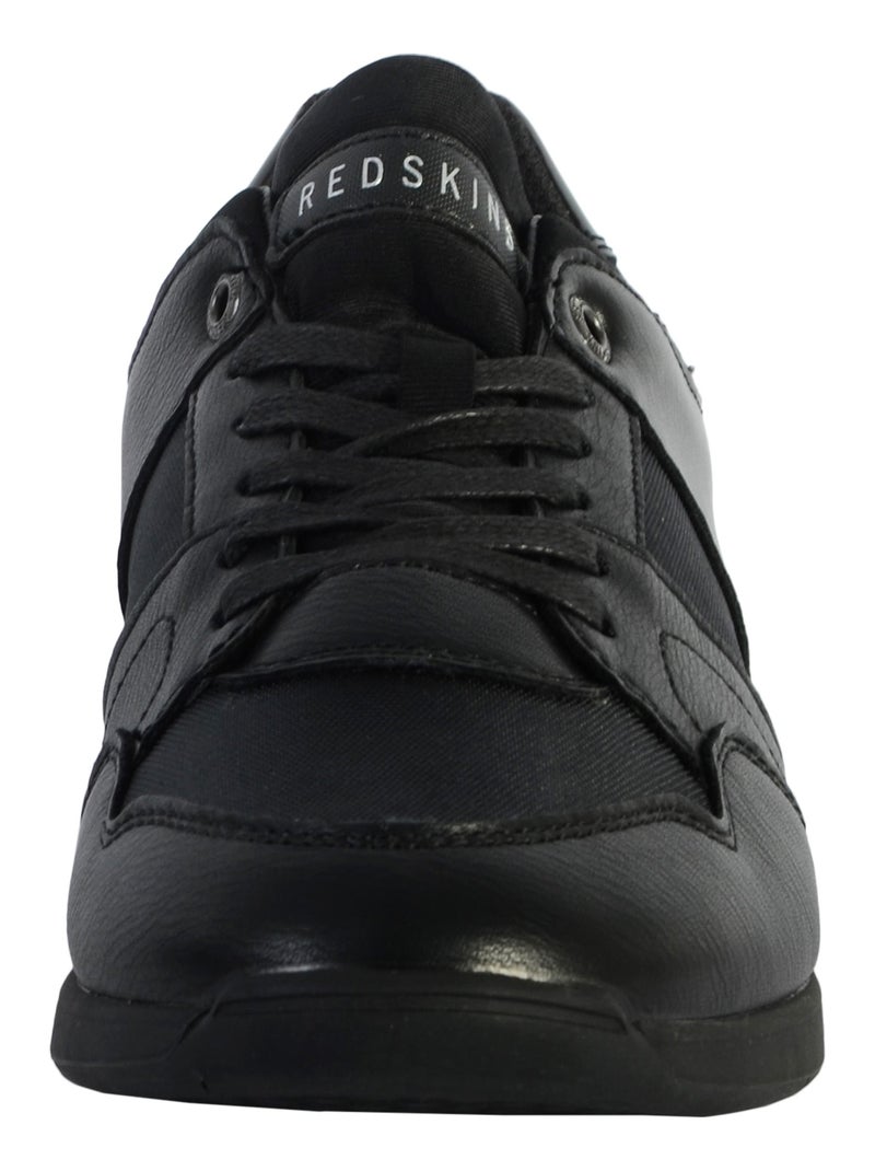Basket Cuir Redskins Laurier Noir - Kiabi