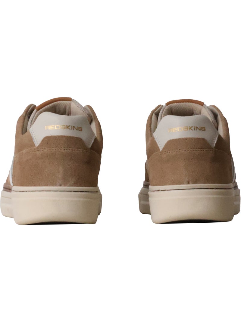 Basket Cuir Redskins Lerma Beige - Kiabi