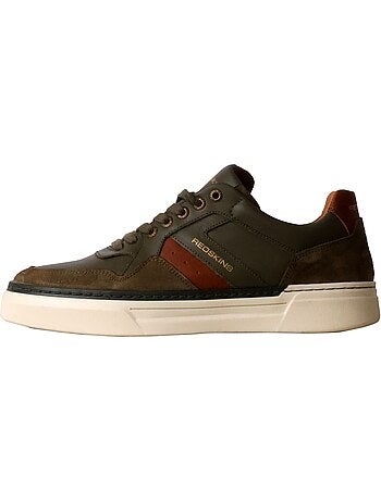 Basket Cuir Redskins Lermi