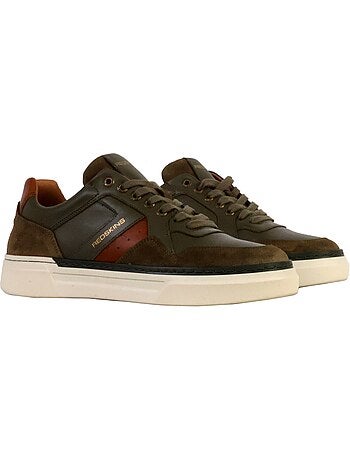 Basket Cuir Redskins Lermi
