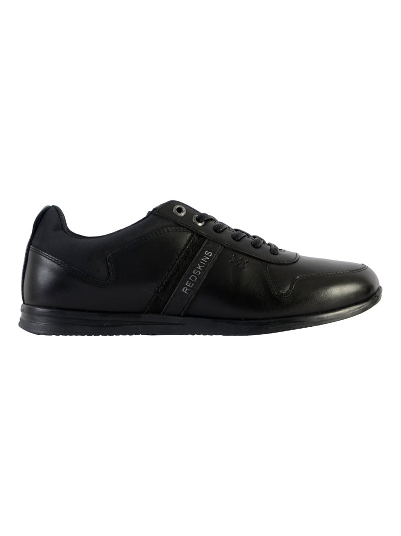 Basket Cuir Redskins Living 1 Noir - Kiabi