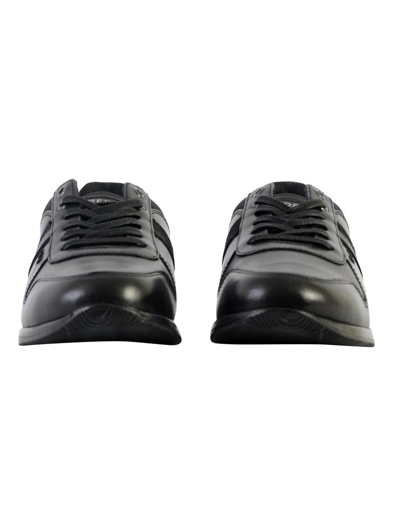 Basket Cuir Redskins Living 1 Noir - Kiabi