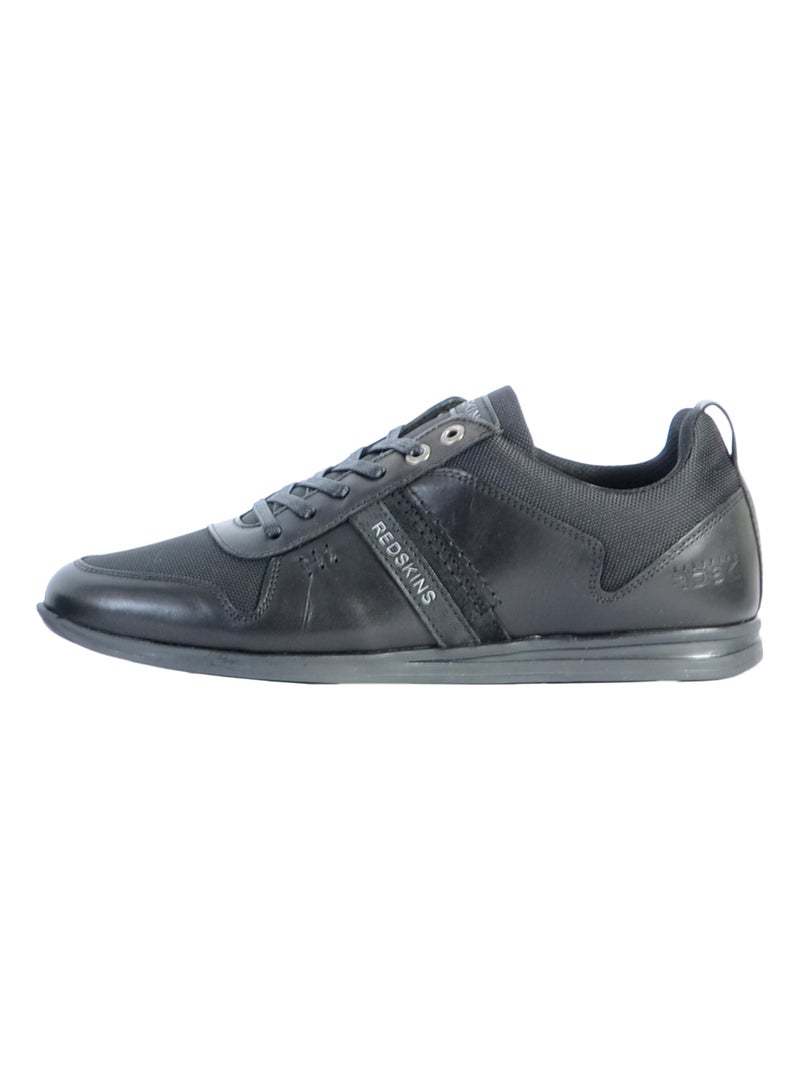 Basket Cuir Redskins Living Noir - Kiabi