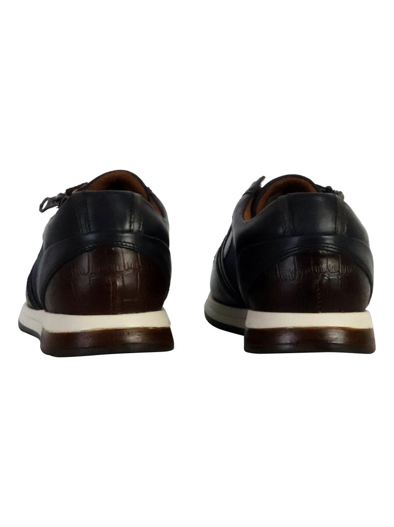 Basket Cuir Redskins Ludic 2 Bleu - Kiabi