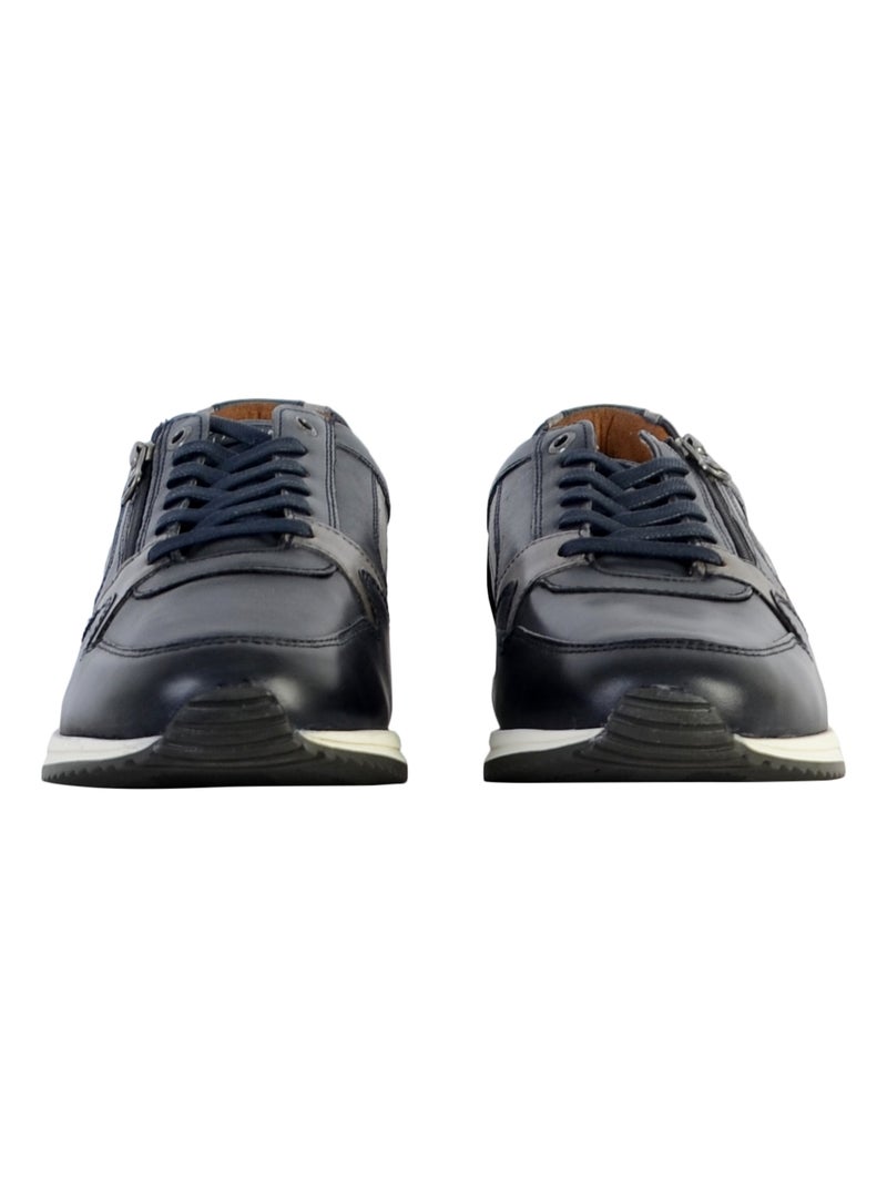 Basket Cuir Redskins Ludic Bleu - Kiabi