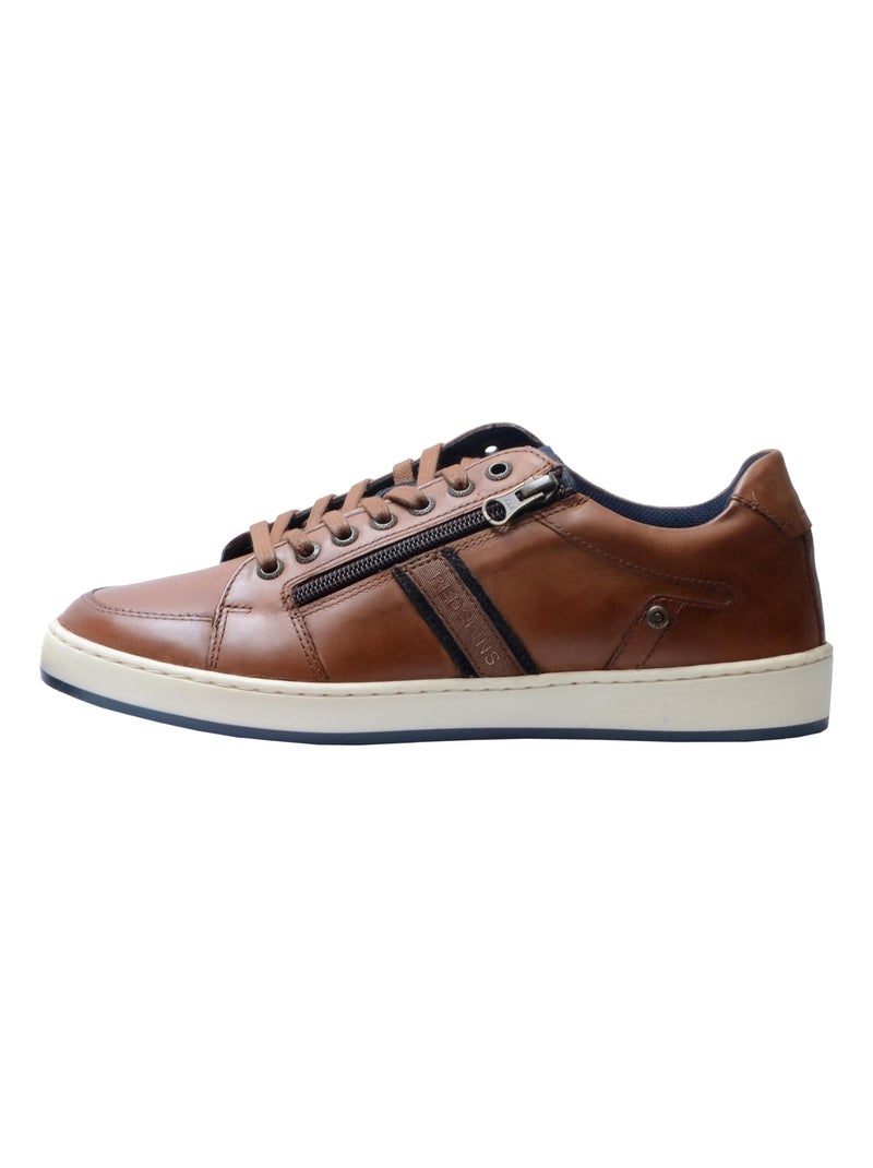 Basket Cuir Redskins Marial Bleu - Kiabi