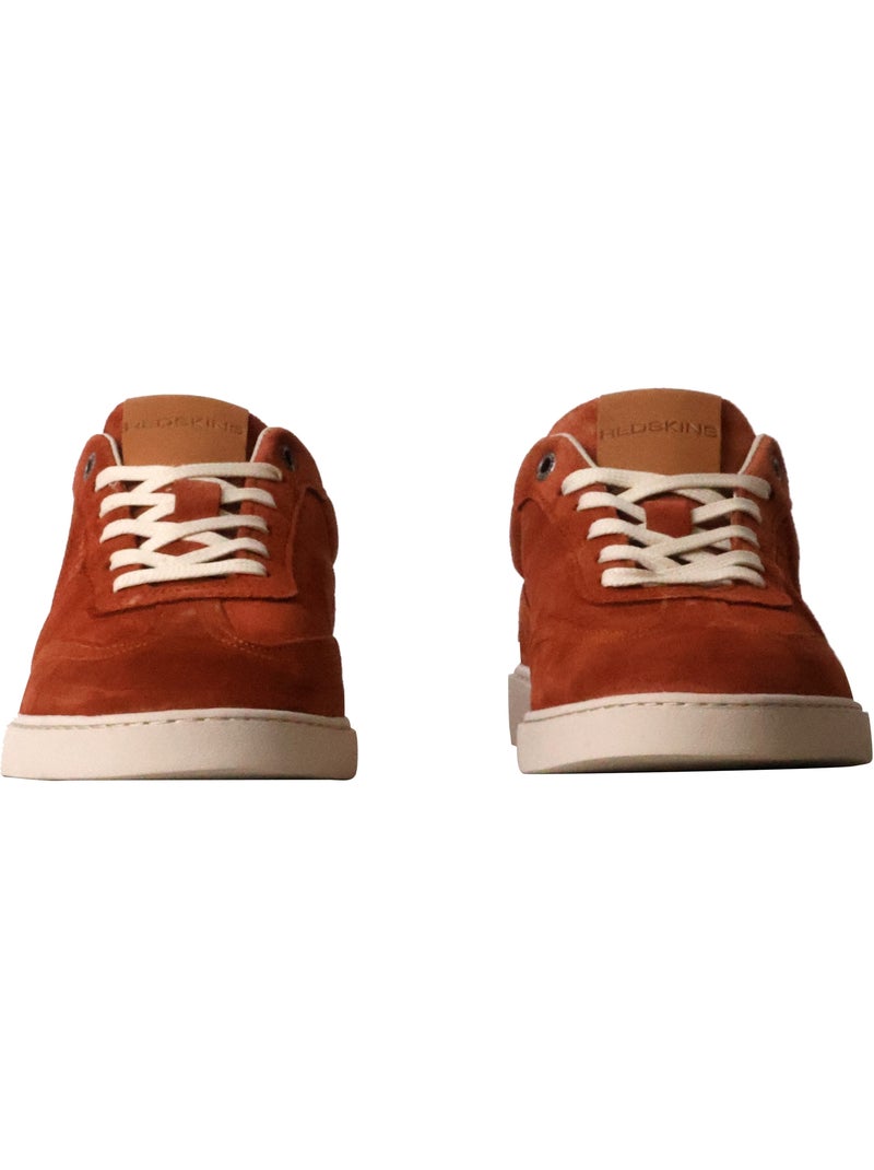 Basket Cuir Redskins Quadra Orange - Kiabi