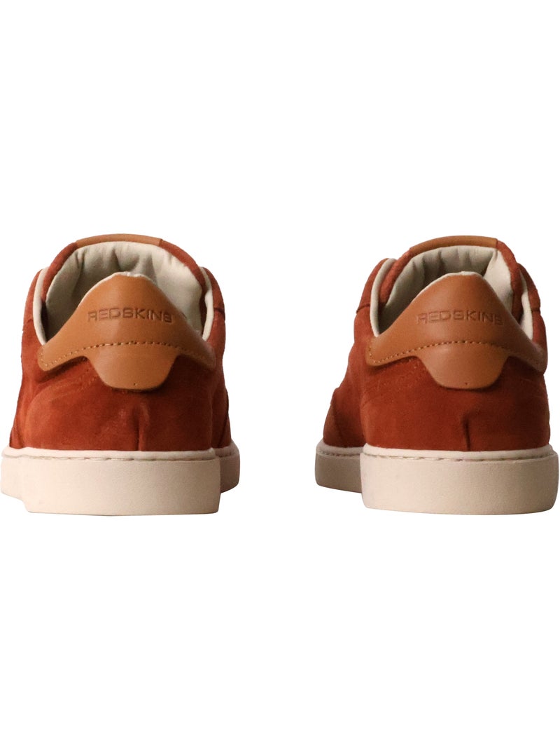 Basket Cuir Redskins Quadra Orange - Kiabi